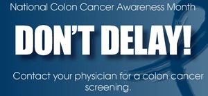 Colon Cancer Awareness Month